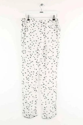 Pantalon droit Bash Rugby Blanc en Coton