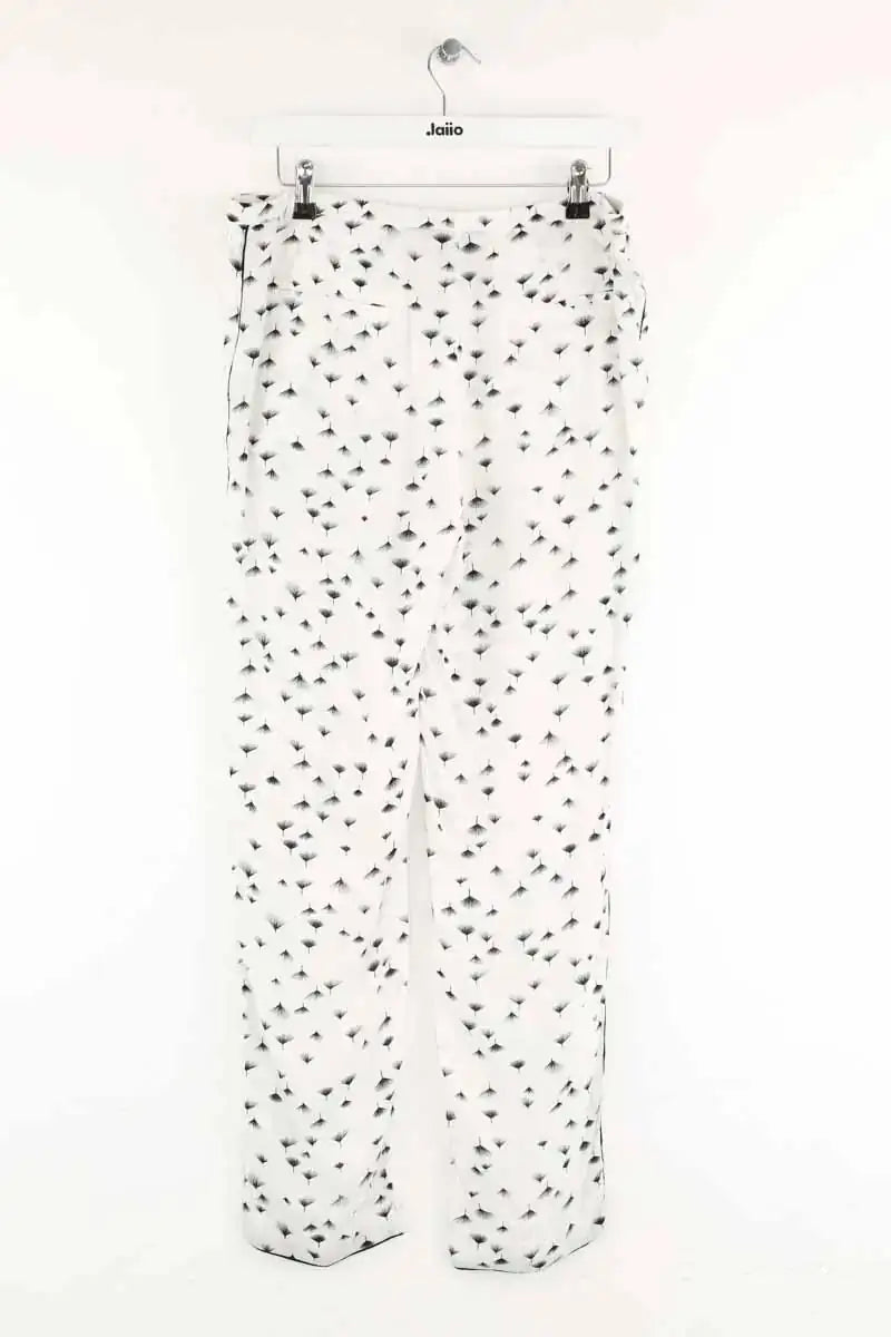 Pantalon droit Bash Rugby Blanc en Coton