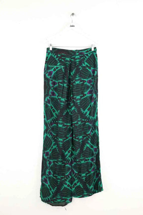 Pantalon droit Ba&Sh Vert en Viscose