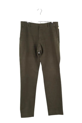 Pantalon droit Bellerose Kaki en Coton, taille M - Seconde Main