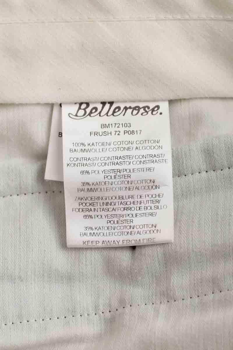 Pantalon droit Bellerose Kaki en Coton