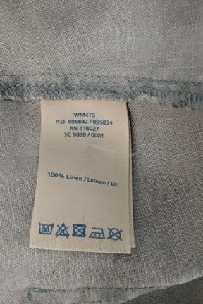 Pantalon droit Boden Bleu en Lin