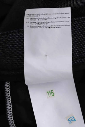 Pantalon droit Boss Noir en Coton