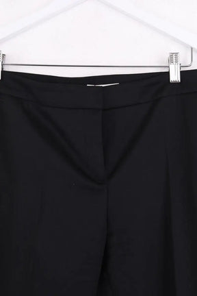 Pantalon droit Boss Noir en Laine