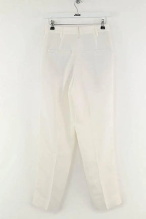 Pantalon droit Brunello Cucinelli Blanc en Viscose