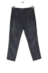 Pantalon droit Brunello Cucinelli Gris en Coton, taille M - Seconde Main
