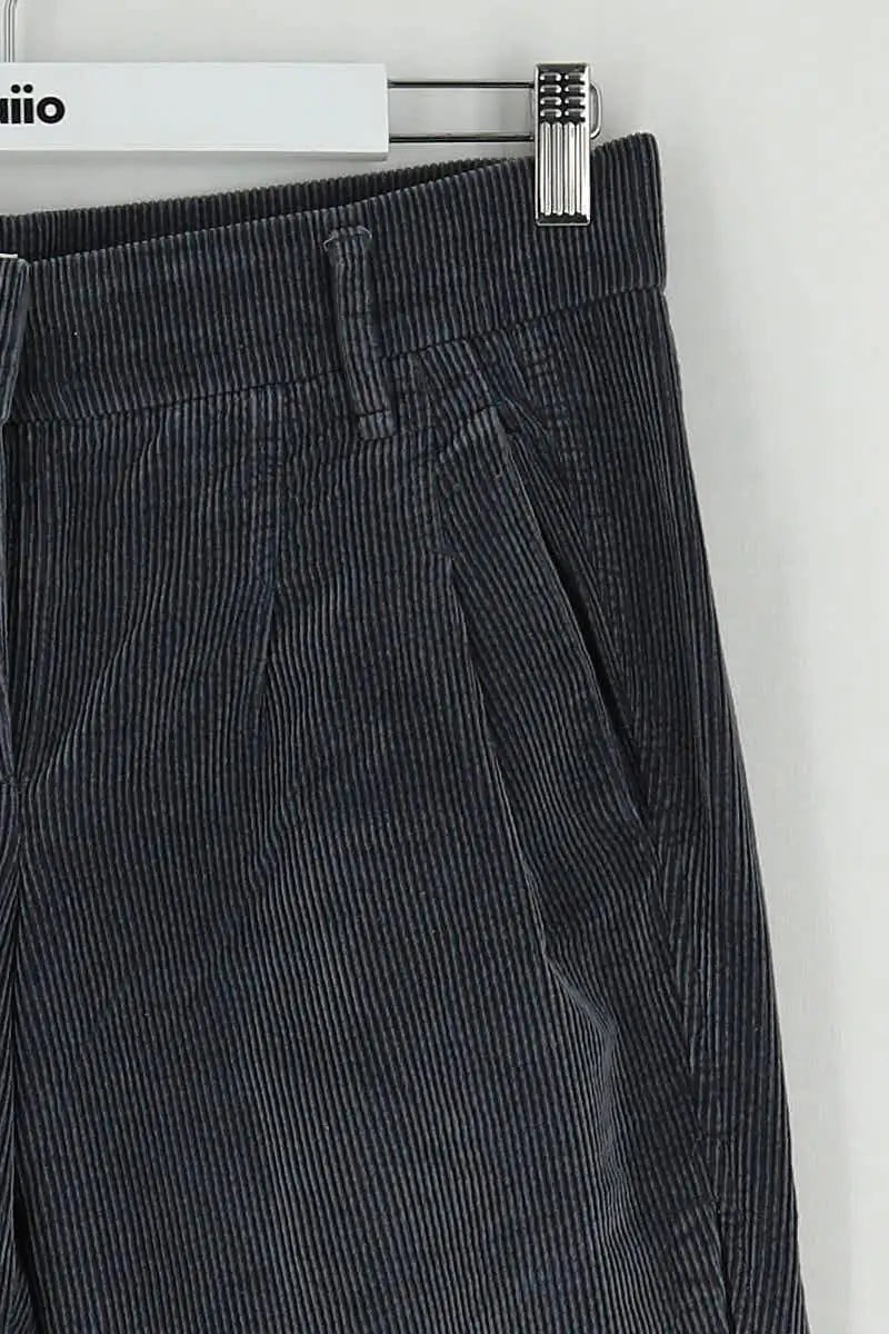 Pantalon droit Brunello Cucinelli Gris en Coton