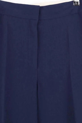 Pantalon droit By Malene Birger Marine en Synthétique