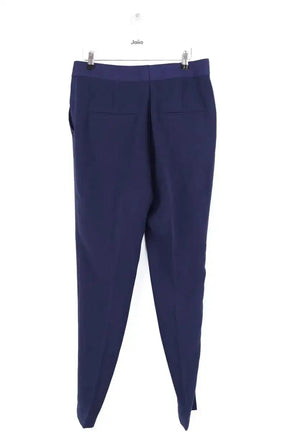 Pantalon droit By Malene Birger Marine en Synthétique