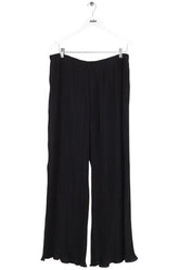 Pantalon droit By Malene Birger Noir en Synthétique, taille XXL - Seconde Main