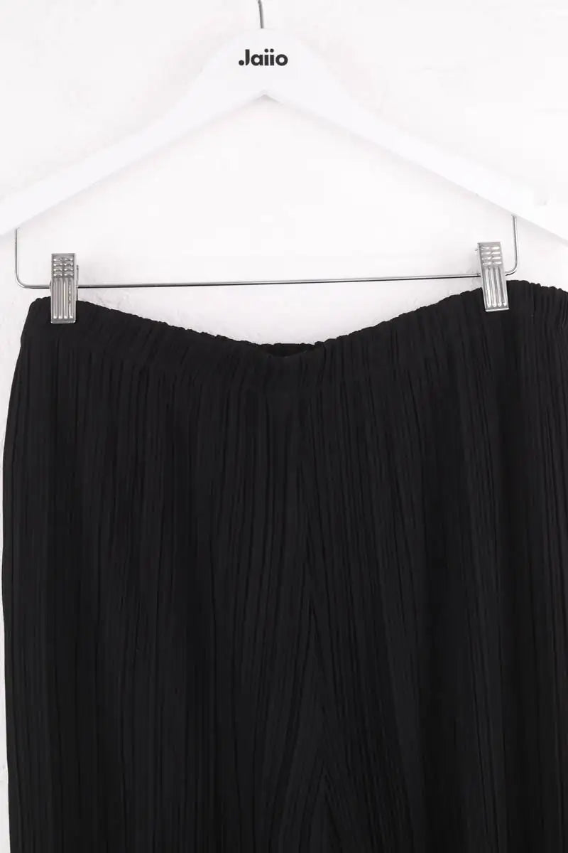 Pantalon droit By Malene Birger Noir en Synthétique