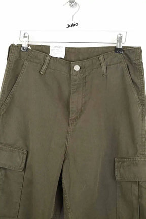 Pantalon droit Carhartt Kaki en Coton