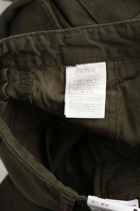 Pantalon droit Carhartt Kaki en Coton