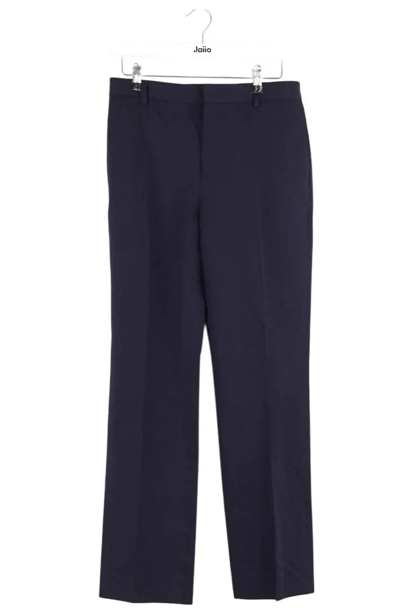 Pantalon droit Celine Marine en Laine, taille S - Seconde Main