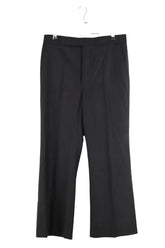 Pantalon droit Celine Noir en Laine, taille M - Seconde Main