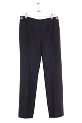 Pantalon droit Chanel Noir en Laine, taille S - Seconde Main