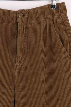 Pantalon droit Chloé Stora Marron en Coton