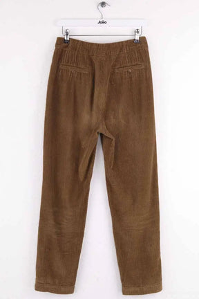 Pantalon droit Chloé Stora Marron en Coton