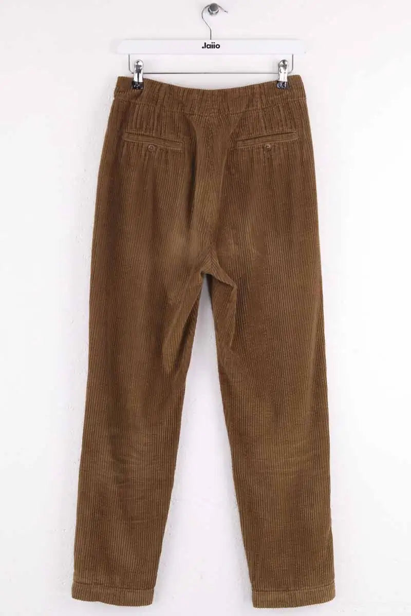 Pantalon droit Chloé Stora Marron en Coton