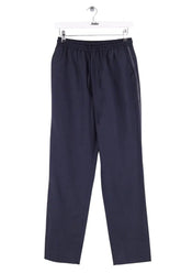 Pantalon droit Claudie Pierlot Bleu en Synthétique, taille M - Seconde Main