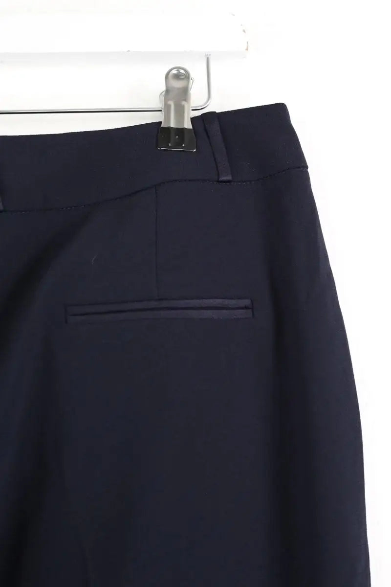 Pantalon droit Claudie Pierlot Marine en Polyester