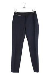 Pantalon droit Claudie Pierlot Marine en Polyester, taille XS - Seconde Main