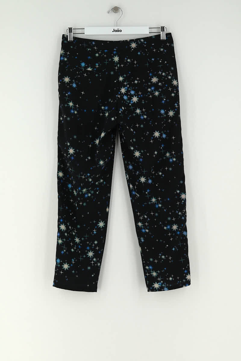 Pantalon droit Claudie Pierlot Noir en Soie