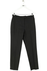 Pantalon droit Claudie Pierlot Noir en Synthétique, taille M - Seconde Main