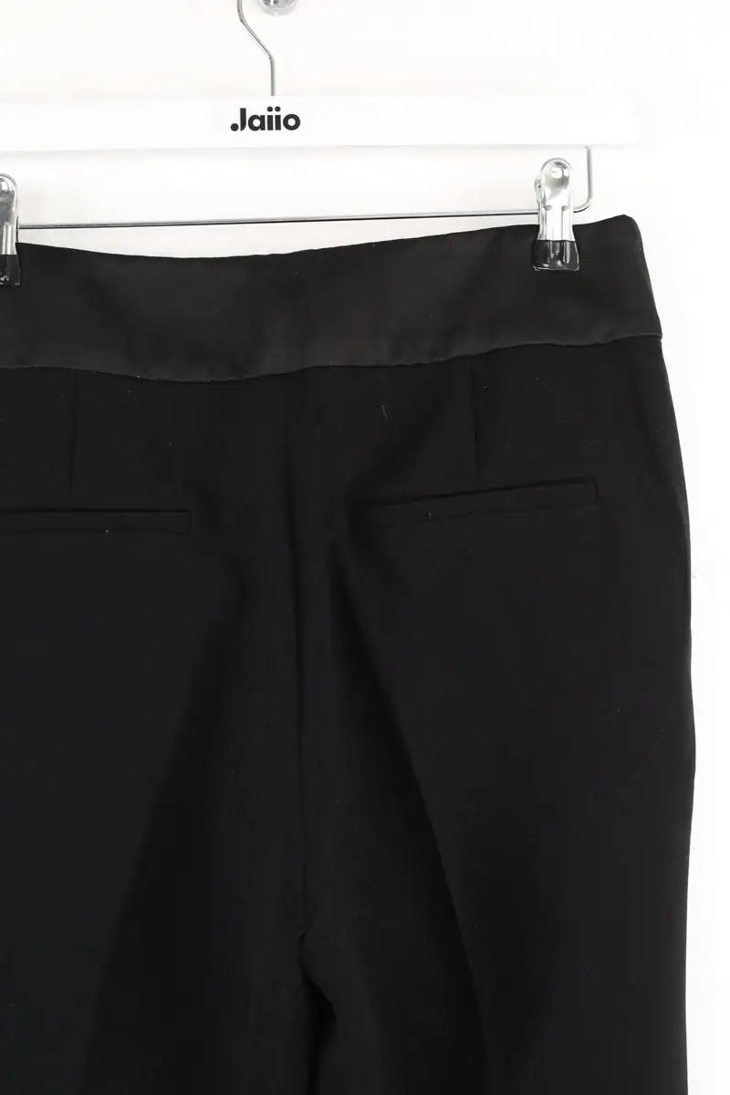 Pantalon droit Claudie Pierlot Noir en Synthétique