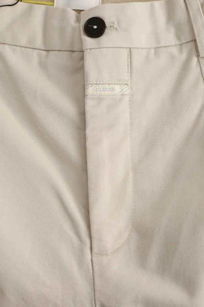 Pantalon droit Closed Ecru en Coton