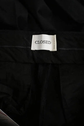 Pantalon droit Closed Noir en Coton