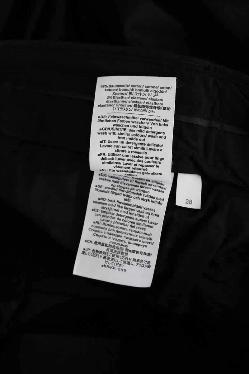 Pantalon droit Closed Noir en Coton