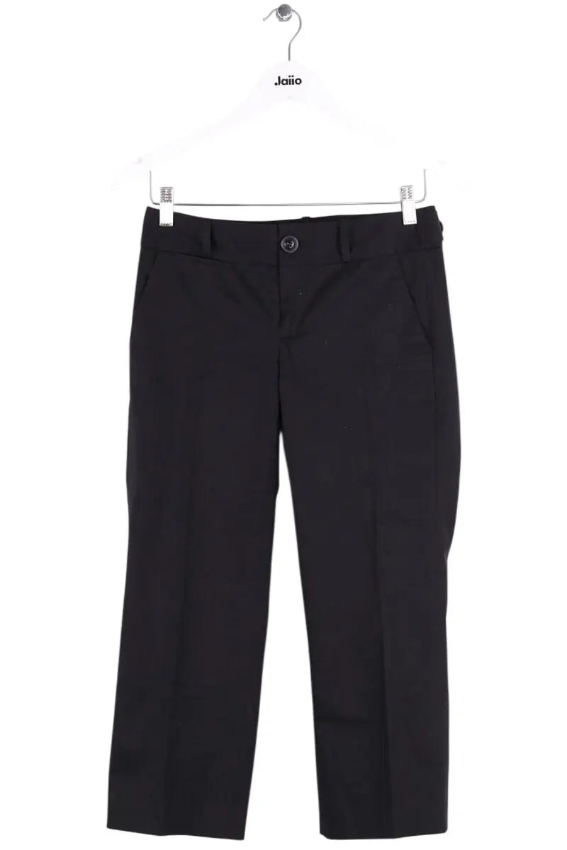 Pantalon droit Club Monaco Noir en Coton, taille XS - Seconde Main