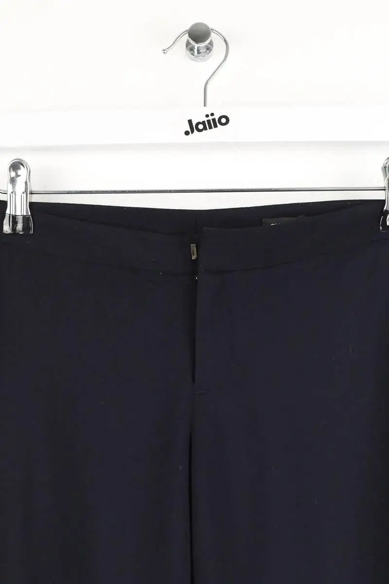 Pantalon droit Club Monaco Noir en Laine