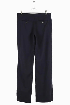 Pantalon droit Club Monaco Noir en Laine