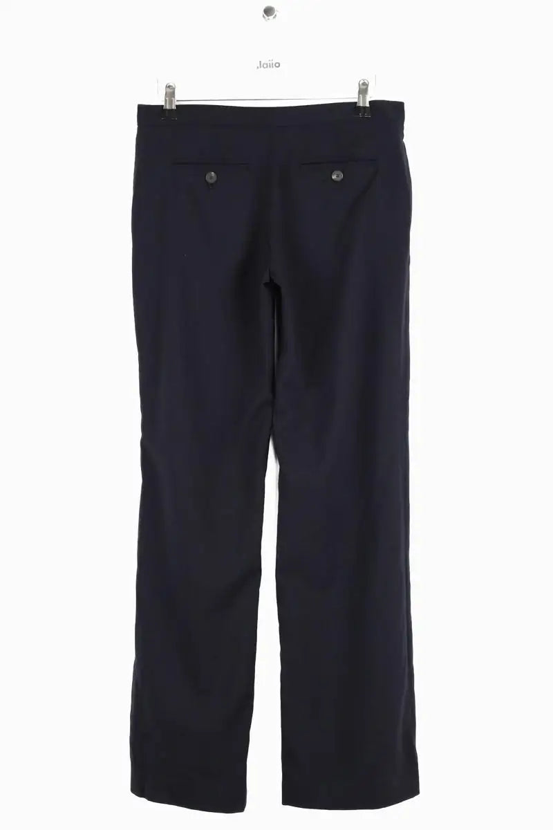 Pantalon droit Club Monaco Noir en Laine