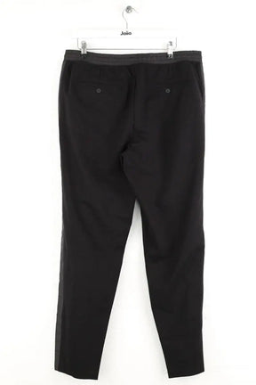 Pantalon droit Club Monaco Noir en Viscose