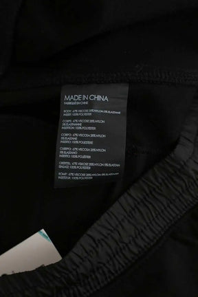 Pantalon droit Club Monaco Noir en Viscose