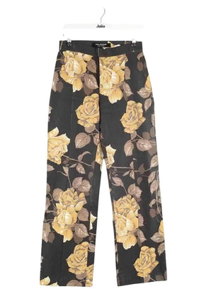 Pantalon droit Comme Des Garçons Multicolore en Coton, taille M - Seconde Main