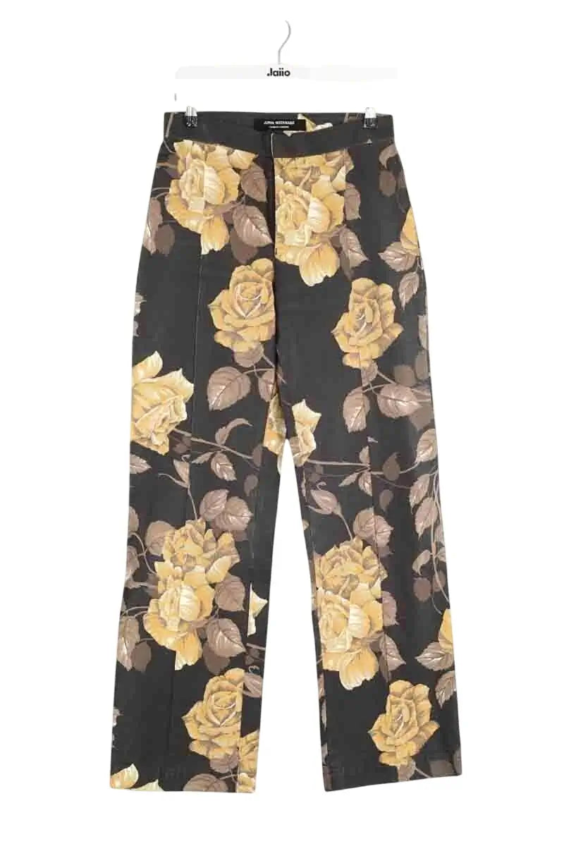 Pantalon droit Comme Des Garçons Multicolore en Coton, taille M - Seconde Main
