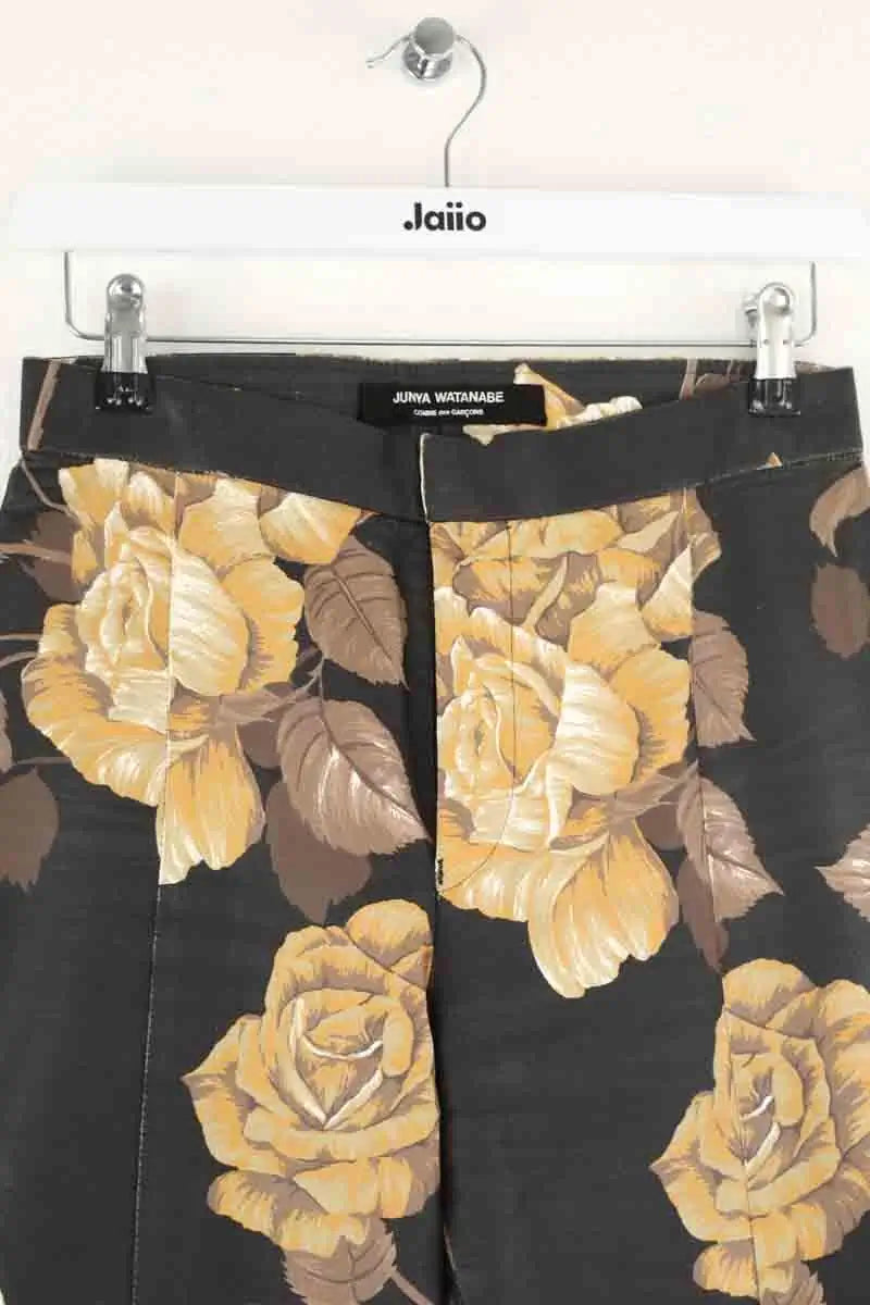 Pantalon droit Comme Des Garçons Multicolore en Coton