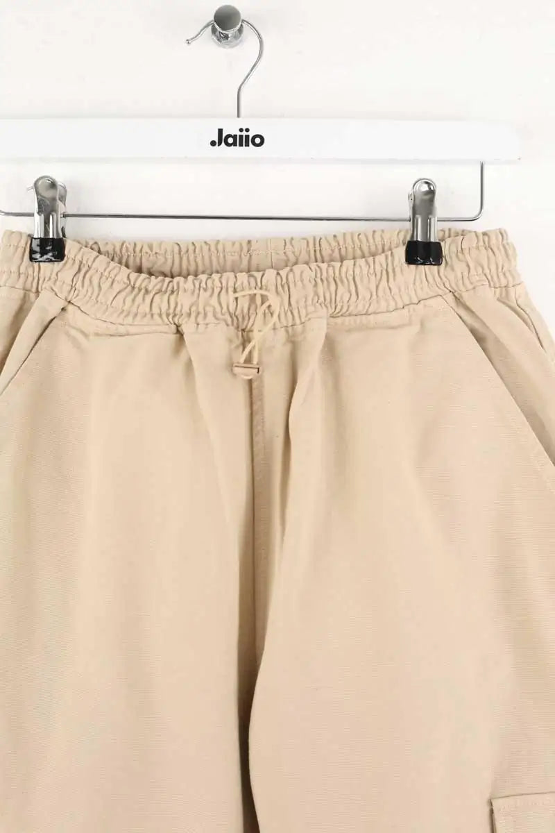 Pantalon droit Common Paris Beige en Coton
