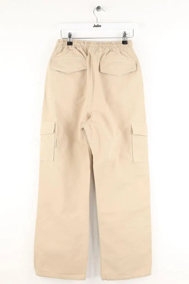 Pantalon droit Common Paris Beige en Coton