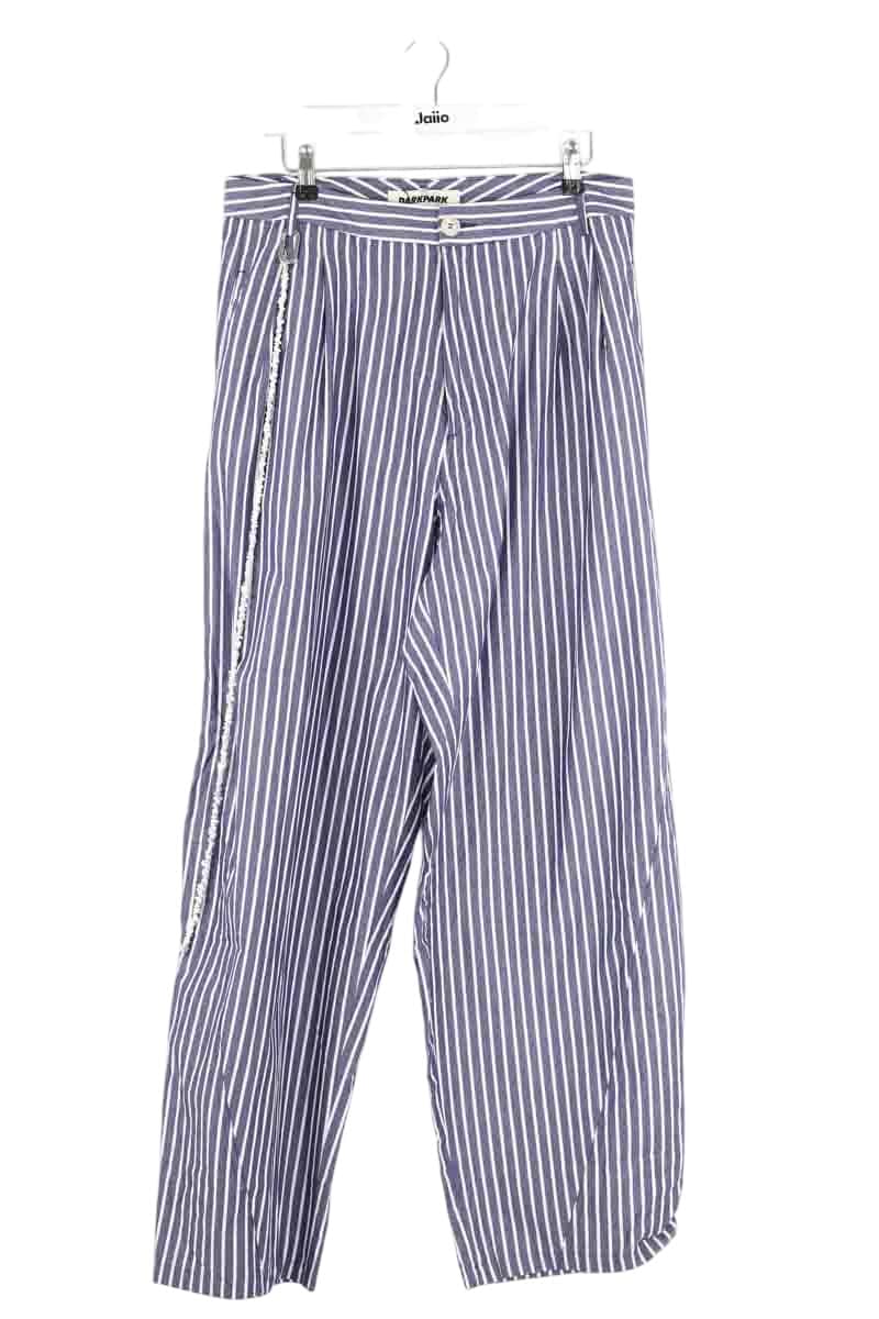 Pantalon droit Darkpark Bleu en Coton, taille XXL - Seconde Main