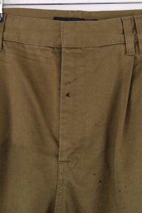 Pantalon droit Darkpark Kaki en Coton