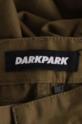 Pantalon droit Darkpark Kaki en Coton