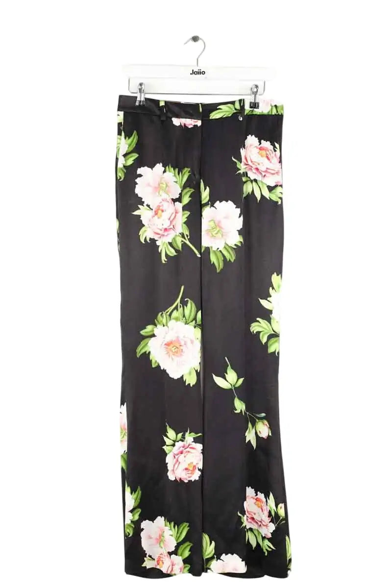 Pantalon droit DMN Noir en Viscose, taille M - Seconde Main