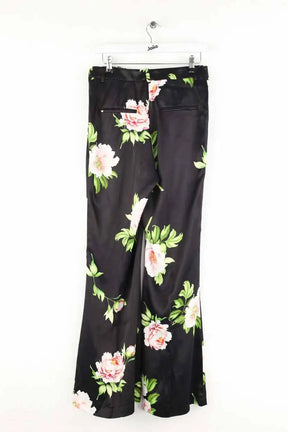 Pantalon droit DMN Noir en Viscose