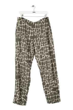 Pantalon droit Dnud Kaki en Viscose, taille XXL - Seconde Main