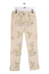 Pantalon droit Dolce & Gabbana Beige en Viscose, taille M - Seconde Main